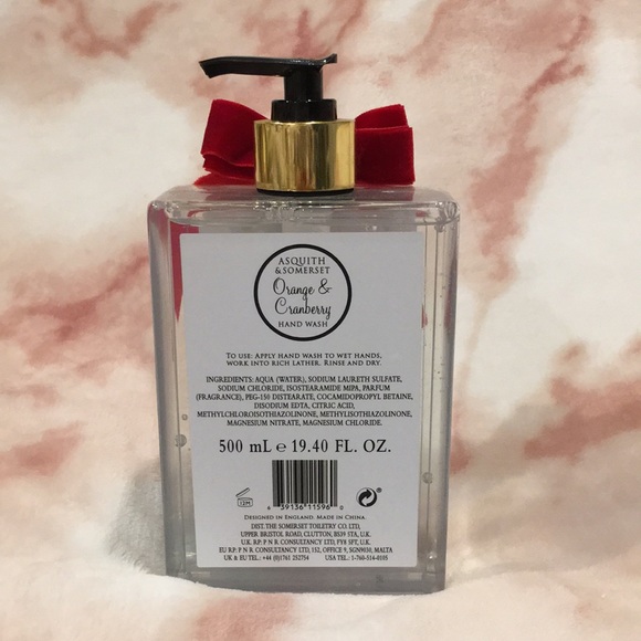 Asquith Somerset The Holly The Ivy Scented Orange Cranberry Hand Soap NWT 19.40o - Picture 6 of 16